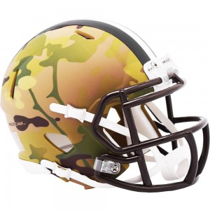 Cleveland Browns 2020 Camo Riddell Mini Speed Helmet