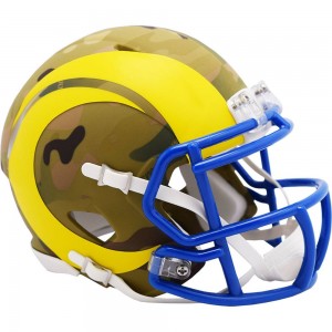 Los Angeles Rams 2020 Camo Riddell Full Size Replica Speed Helmet