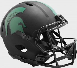 Michigan St Spartans 2020 Eclipse Riddell Full Size Replica Speed Helmet