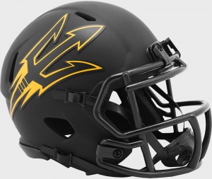 Arizona St Sun Devils 2020 Eclipse Riddell Mini Speed Helmet