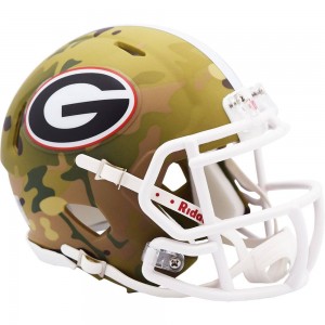 Georgia Bulldogs 2020 Camo Riddell Mini Speed Helmet