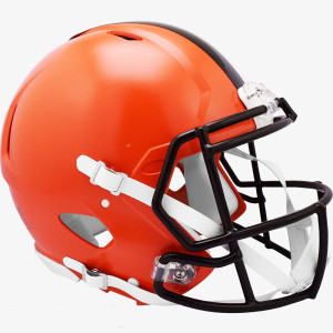 Cleveland Browns 2020-2023 Throwback Riddell Full Size Authentic Speed Helmet