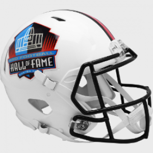 NFL Hall of Fame Logo Riddell Full Size Authentic Speed Helmet