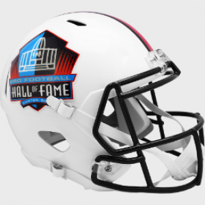 NFL Hall of Fame Logo Riddell Full Size Replica Speed Helmet