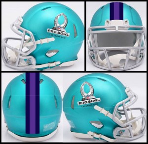 Limited Edition NFL Pro Bowl 2022 Riddell Mini Speed Helmet New 2022