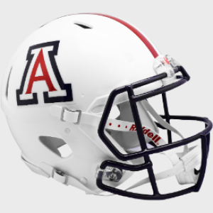 Arizona Wildcats Gloss White Riddell Full Size Authentic Speed Helmet New 2023