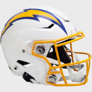 Los Angeles Chargers Color Rush Royal Riddell Full Size Authentic SpeedFlex Helmet ​​New 2023