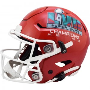 Limited Edition Kansas City Chiefs NFL Super Bowl 57 Champions Riddell Full Size Authentic SpeedFlex Helmet New 2023