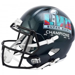 Limited Edition Philadelphia Eagles NFL Super Bowl 57 Champions Riddell Full Size Replica Speed Helmet New 2023