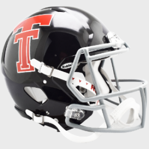 Texas Tech Red Raiders Throwback Riddell Full Size Authentic Speed Helmet New 2023
