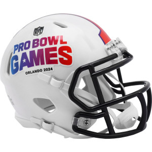 LIMITED EDITION NFL Pro Bowl Games 2023-2024 Riddell Mini Speed Helmet White Shell NEW 2024