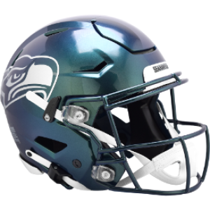 Seattle Seahawks NFL NFC West Rivalries Riddell Full Size Authentic SpeedFlex Helmet NEW RELEASE for 2025