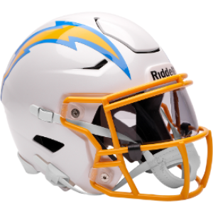 Los Angeles Chargers Riddell Midi Size SpeedFlex Helmet NEW RELEASE for 2025