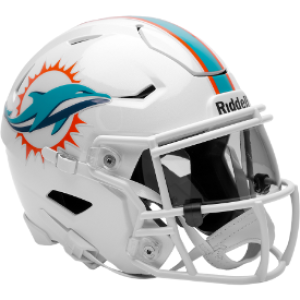 Miami Dolphins Riddell Midi Size SpeedFlex Helmet NEW RELEASE for 2025