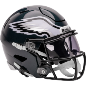 Philadelphia Eagles Riddell Midi Size SpeedFlex Helmet NEW RELEASE for 2025