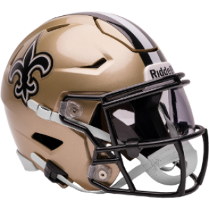 New Orleans Saints Riddell Midi Size SpeedFlex Helmet NEW RELEASE for 2025