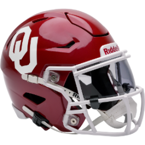 Oklahoma Sooners Riddell Midi Size SpeedFlex Helmet NEW RELEASE for 2025