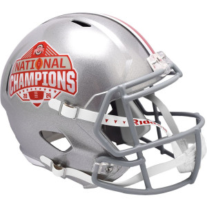 Limited Edition Ohio State Buckeyes 2024 CFP National Champions Riddell Full Size Replica Speed Helmet New 2025