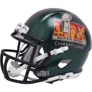 Limited Edition Philadelphia Eagles NFL Super Bowl 59 Champions Riddell Mini Speed Helmet New 2025