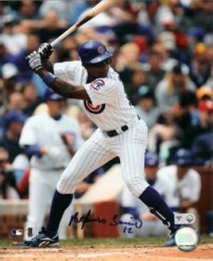 Alfonso Soriano Signed PhotoFile 8x10 Photo
