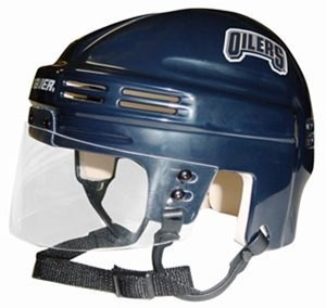 Edmonton Oilers Home Authentic Mini Helmet
