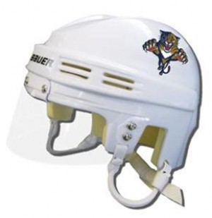 Florida Panthers Away Authentic Mini Helmet