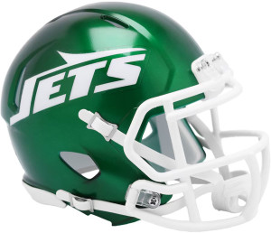 New York Jets Riddell Pocket Pro Speed Helmet New 2024 Primary