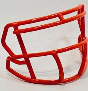 Riddell Burnt Orange Customizable S2BD Speed Mini Football Facemask