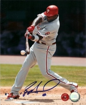 Ryan Howard Signed PhotoFile 8x10 Photo
