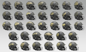 Limited Edition NFL Salute to Service Alternate Concept 2025 Series 4 Riddell Mini Speed Helmets CHOOSE FROM 31 TEAMS New 2025