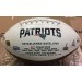 New England Patriots 6 Super Bowls White Rawlings Official Size Signature Series Autograph Football