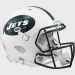 New York Jets 1998-2018 Throwback Riddell Full Size Authentic Speed Helmet ​White Shell