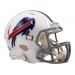 Buffalo Bills 2011-2020 Throwback Riddell Mini Speed Helmet White Shell with Gray Facemask