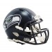 Riddell NFL Seattle Seahawks Matte Navy Revolution Speed Mini Helmet
