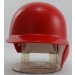 Scarlet Blank Customizable Replica Mini Batting Helmet Shell