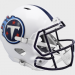 Tennessee Titans 1999-2017 Throwback Riddell Full Size Replica Speed Helmet White Shell with Navy Blue Facemask