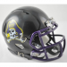 Riddell NCAA East Carolina Pirates Black Revolution Speed Mini Helmet