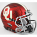 Riddell NCAA Oklahoma Sooners Bring The Wood Hydro Red Revolution Speed Mini Helmet