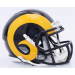 Los Angeles Rams 2019 Color Rush Riddell Mini Speed Helmet