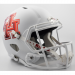 Riddell NCAA Houston Cougars Matte White Revolution Speed Authentic Full Size Helmet