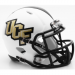 Riddell NCAA UCF Knights Matte White Revolution Speed Mini Helmet