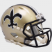 New Orleans Saints 1976-1999 Throwback Riddell Mini Speed Helmet