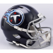 Riddell NFL Tennessee Titans 2018 Satin Navy Metallic Replica Speed Full Size Football Helmet