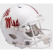 Riddell Mississippi (Ole Miss) Rebels Gloss White Authentic Speed Full Size Helmet