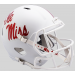 Riddell Mississippi (Ole Miss) Rebels Gloss White Replica Speed Full Size Helmet