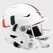 Miami Hurricanes Riddell Full Size Authentic SpeedFlex Helmet