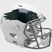 Philadelphia Eagles 1969-1973 Throwback Riddell Full Size Authentic Speed Helmet White Shell