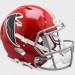 Atlanta Falcons 1966-1969 Throwback On-Field Alternate Riddell Full Size Authentic Speed Helmet ​Red Shell
