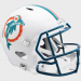 Miami Dolphins 1980-1996 Throwback Riddell Full Size Replica Speed Helmet with Aqua Blue Facemask
