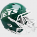 New York Jets 1978-1989 Throwback Riddell Full Size Replica Speed Helmet Kelly Green Shell with White Facemask